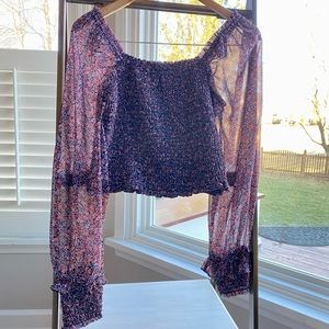 1. State “Winter Willow” Smoked Top Size Small